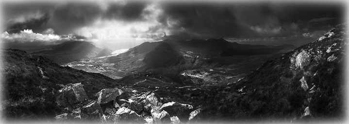 Ireland Panoramas B&W